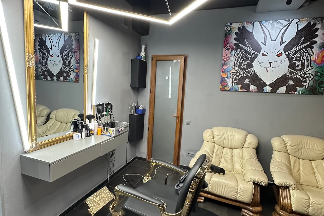 Wild rabbit barbershop